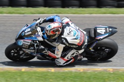 Gines à Nogaro lors de la 2e manche du FSBK - Crédit photo : Good-Shoot