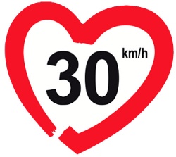 La vitesse réduite à 30 km/h en ville