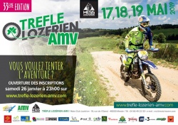 Ouverture des inscriptions pour le Trèfle Lozérien