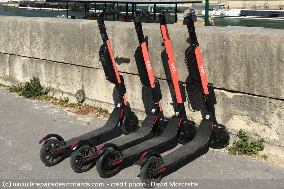 135 euros pour les trottinettes sur les trottoirs