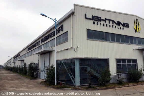 L'usine ouverte par Lightning en Chine L'usine ouverte par Lightning en Chine