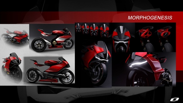 Morphogénèse Ducati Zero (c) École Polytechnique de Design de Milan