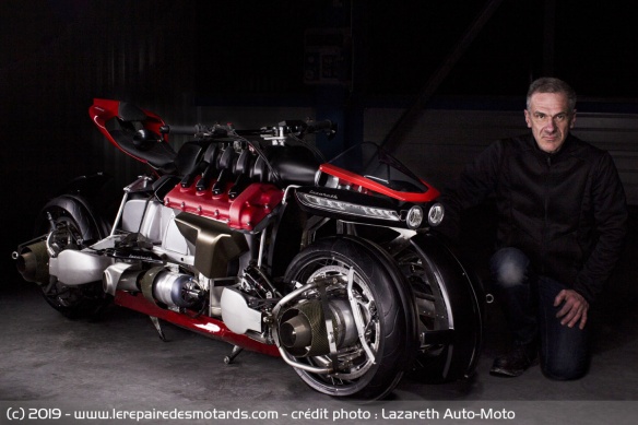 Ludovic Lazareth et sa LMV 496 Ludovic Lazareth et sa LMV 496