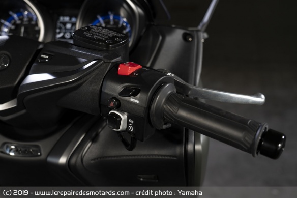 Ride-by-wire du Yamaha TMax Tech Max
