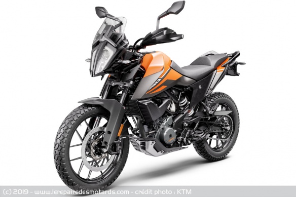 La KTM 390 Adventure La KTM 390 Adventure