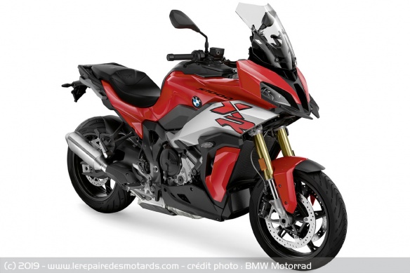 BMW S1000XR Racing Red/blanc aluminium
