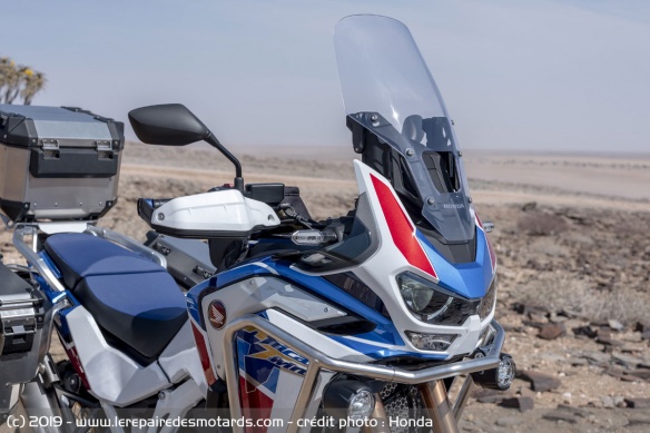 Bulle réglable de la Honda CRF1100L Africa Twin Adventure Sports Bulle réglable de la Honda CRF1100L Africa Twin Adventure Sports
