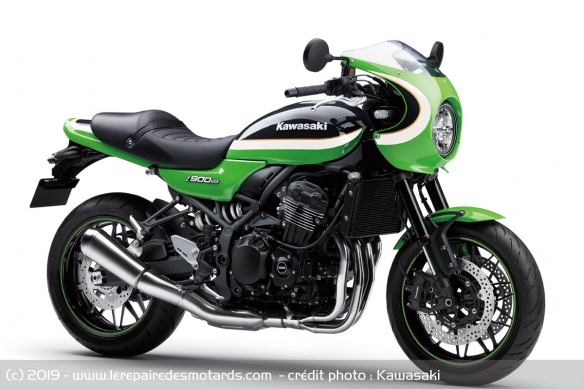 Kawasaki Z900 RS Cafe Vert Vintage Lime Green / Noir Ebony Kawasaki Z900 RS Cafe Vert Vintage Lime Green / Noir Ebony
