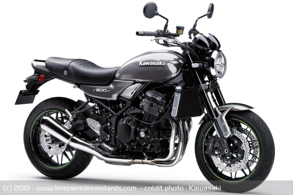 Kawasaki Z900 RS Gris Metallic Graphite Kawasaki Z900 RS Gris Metallic Graphite