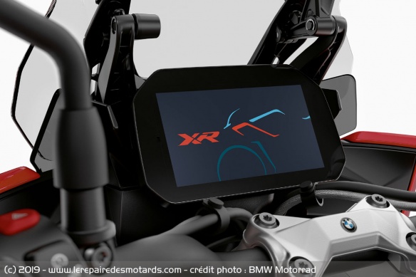 Le nouvel écran TFT de la BMW S1000XR