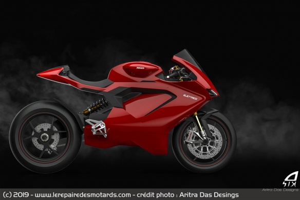 Ducati Elettrico par Aritra Das Designs Ducati Elettrico par Aritra Das Designs