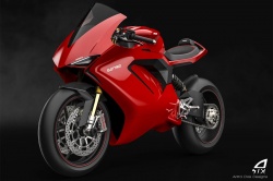Un concept de moto Ducati électrique