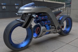 Un concept de moto électrique Dyson
