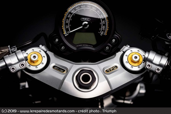 La Bobber TFC reçoit des suspensions Öhlins réglables