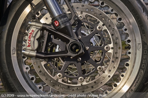 Le freinage a été confié à Brembo Le freinage a été confié à Brembo