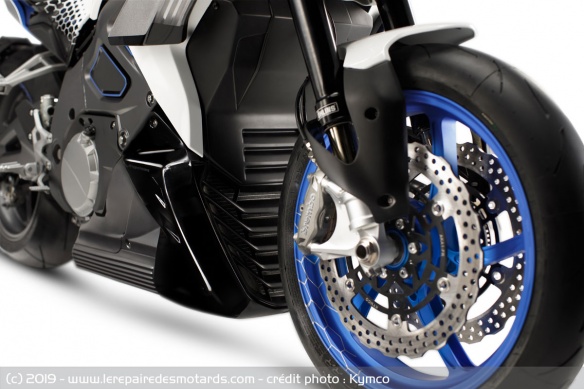 Freins de la Kymco RevoNEX