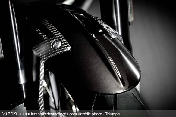 Garde-boue de la Triumph Bobber TFC