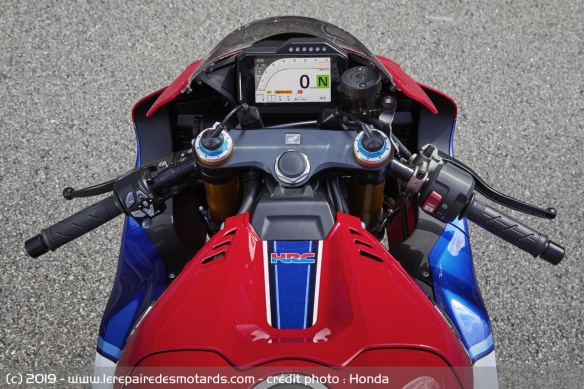 Ergonomie de la Fireblade SP