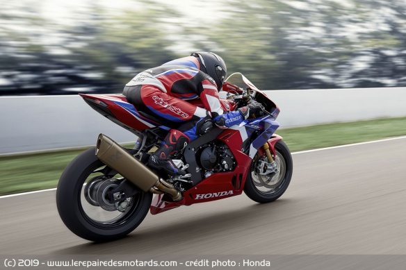 La Fireblade fait un bond en avant en passant de 191 à 214 ch