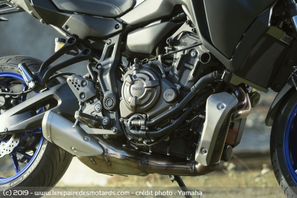 Bicylindre CP2 de la Yamaha Tracer 700