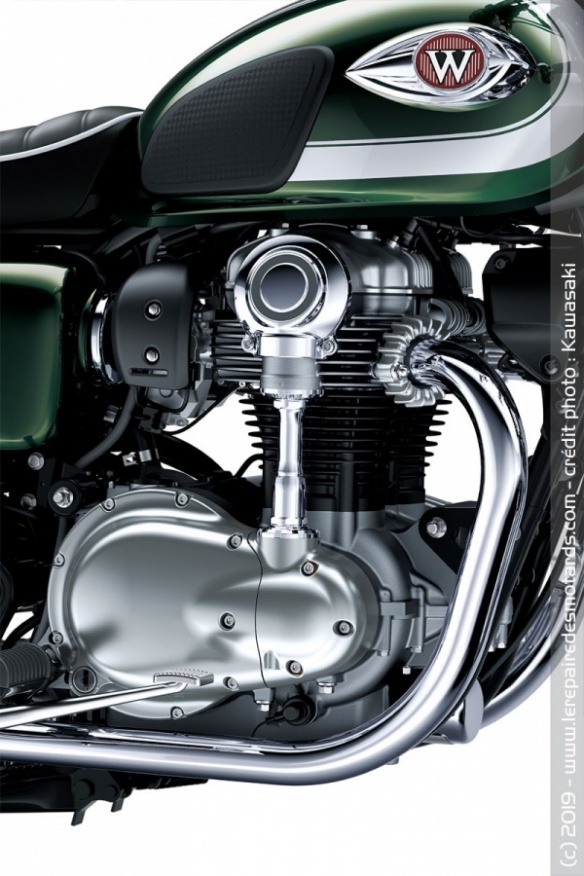 Moteur de la Kawasaki W800