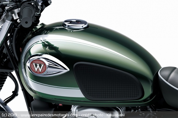 Réservoir de la Kawasaki W800 Réservoir de la Kawasaki W800