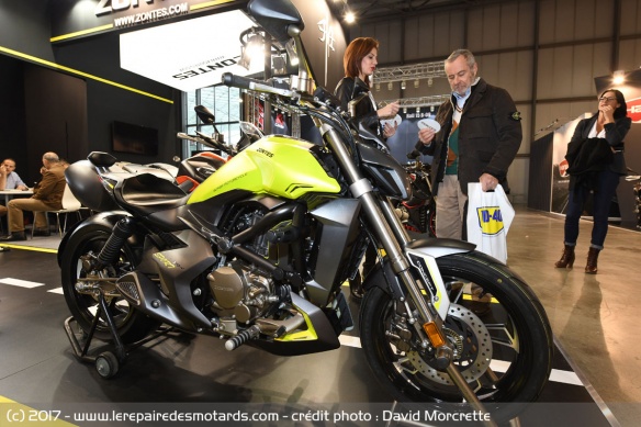 La Zontes 310V lors du salon de Milan 2017