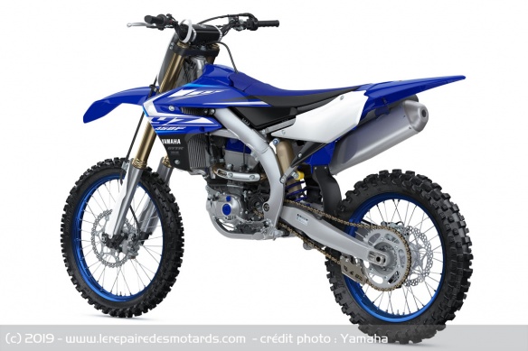 L'YZ450F 2020 sera disponible en août