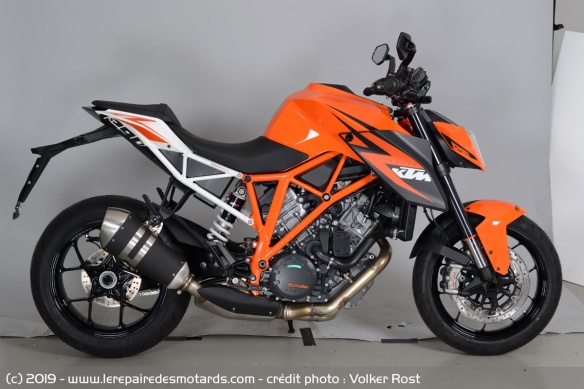 La KTM 1290 Super Duke R d'origine La KTM 1290 Super Duke R d'origine