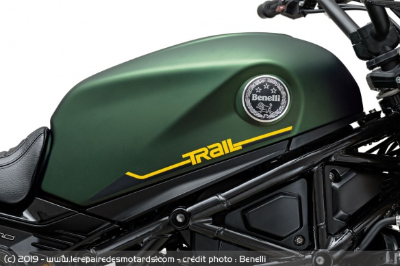 Réservoir de la Benelli Leoncino 800 Trail