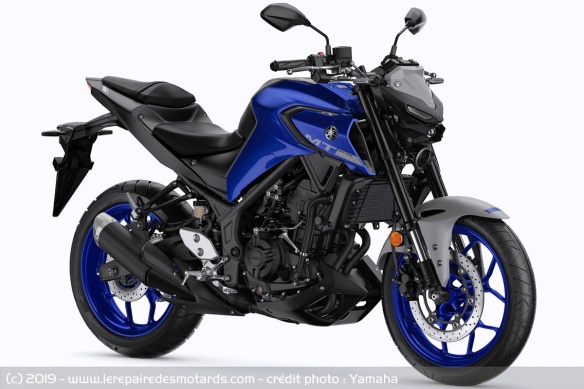 Yamaha MT-03 Icon Blue