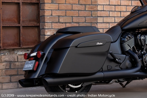 Sacoches rigides de l'Indian Springfield Dark Horse Sacoches rigides de l'Indian Springfield Dark Horse