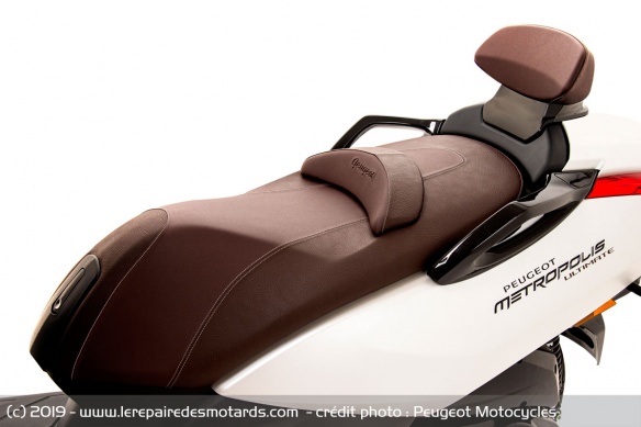 La selle en cuir avec dosseret de l'Ultimate Business