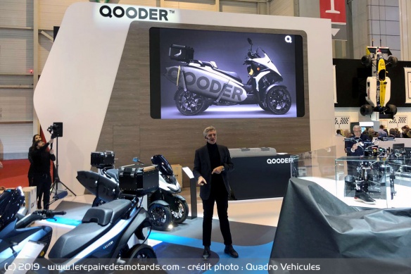 Le 4-roues électrique présenté au Salon de Genève Le 4-roues électrique présenté au Salon de Genève