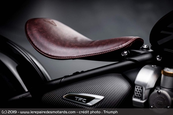 Selle de la Triumph Bobber TFC