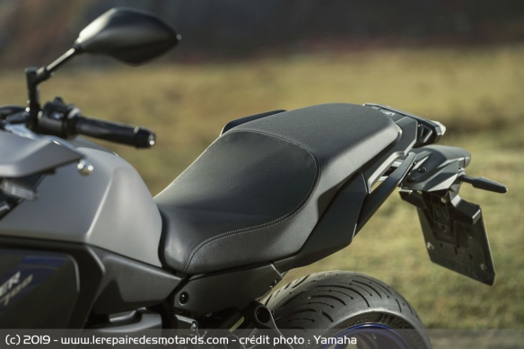 Selle biplace de la Yamaha Tracer 700
