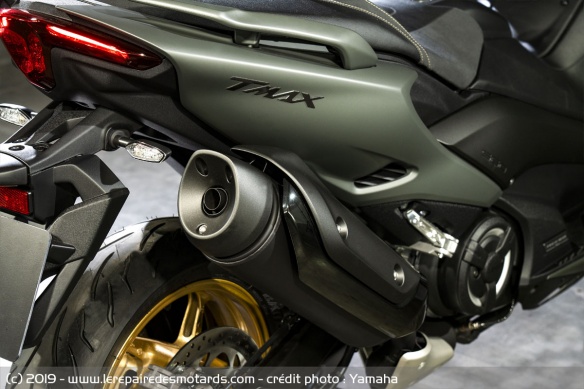 Silencieux du Yamaha TMax Tech Max