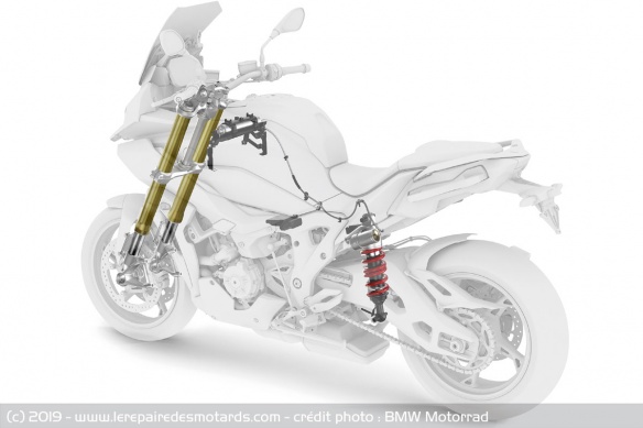 La S1000XR affiche désormais 226 kg pleins faits