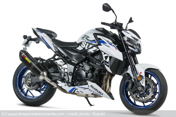 Suzuki GSX-S 750 A2 MotoGP blanc Suzuki GSX-S 750 A2 MotoGP blanc