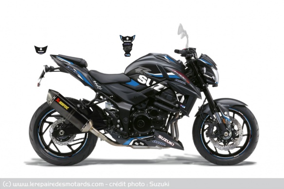 Suzuki GSX-S 750 A2 MotoGP noir/bleu Suzuki GSX-S 750 A2 MotoGP noir/bleu
