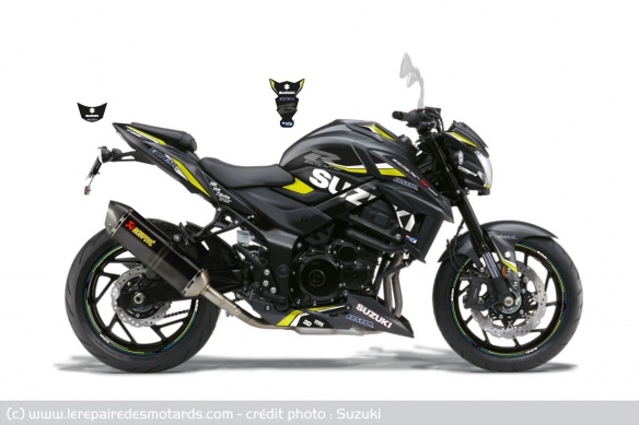 Suzuki GSX-S 750 A2 MotoGP noir/jaune Suzuki GSX-S 750 A2 MotoGP noir/jaune