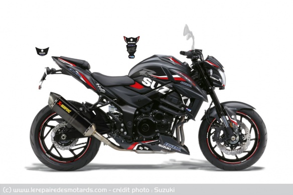 Suzuki GSX-S 750 A2 MotoGP noir/rouge Suzuki GSX-S 750 A2 MotoGP noir/rouge