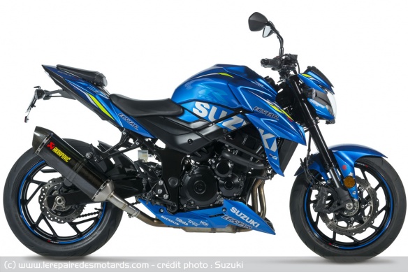 Suzuki GSX-S 750 A2 MotoGP bleu Suzuki GSX-S 750 A2 MotoGP bleu