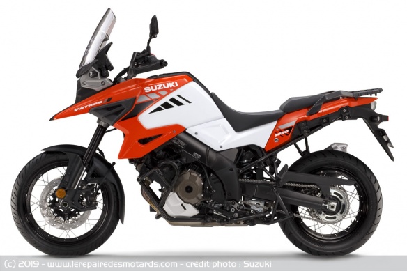 Le V-Strom adopte un style façon big DR Le V-Strom adopte un style façon big DR