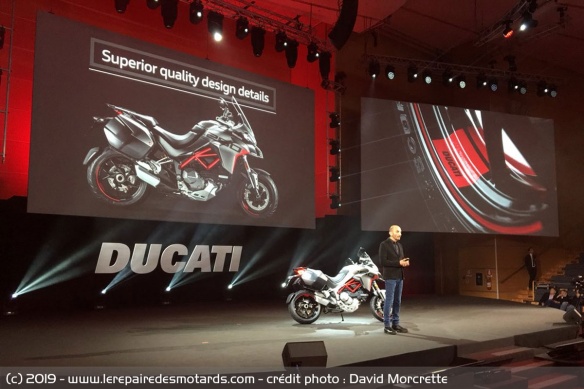 Présentation de la Ducati Multistrada 1260 S Grand Tour Présentation de la Ducati Multistrada 1260 S Grand Tour