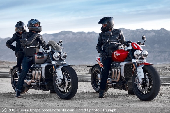 Triumph Rocket III GT et R
