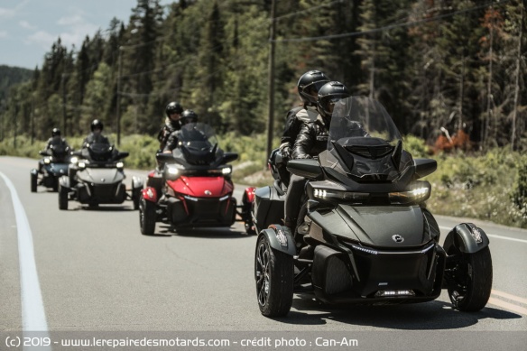 Can-Am modernise ses Spyder RT