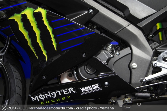En 2019, l'YZF-R125 a reçu un embrayage antidribble