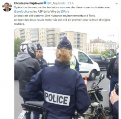 Opération contrôle pot sur Paris