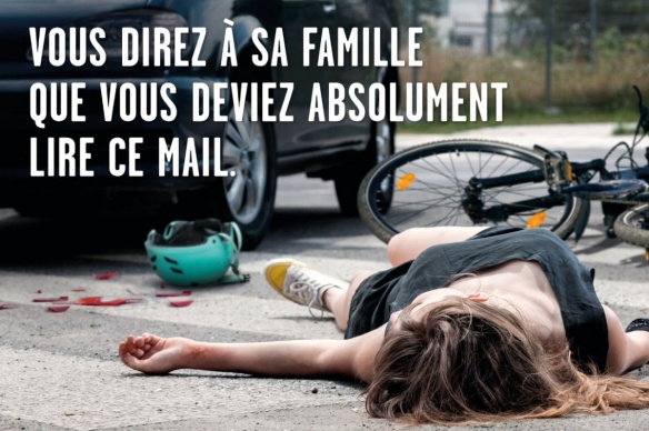 Accidents et morts à vélo